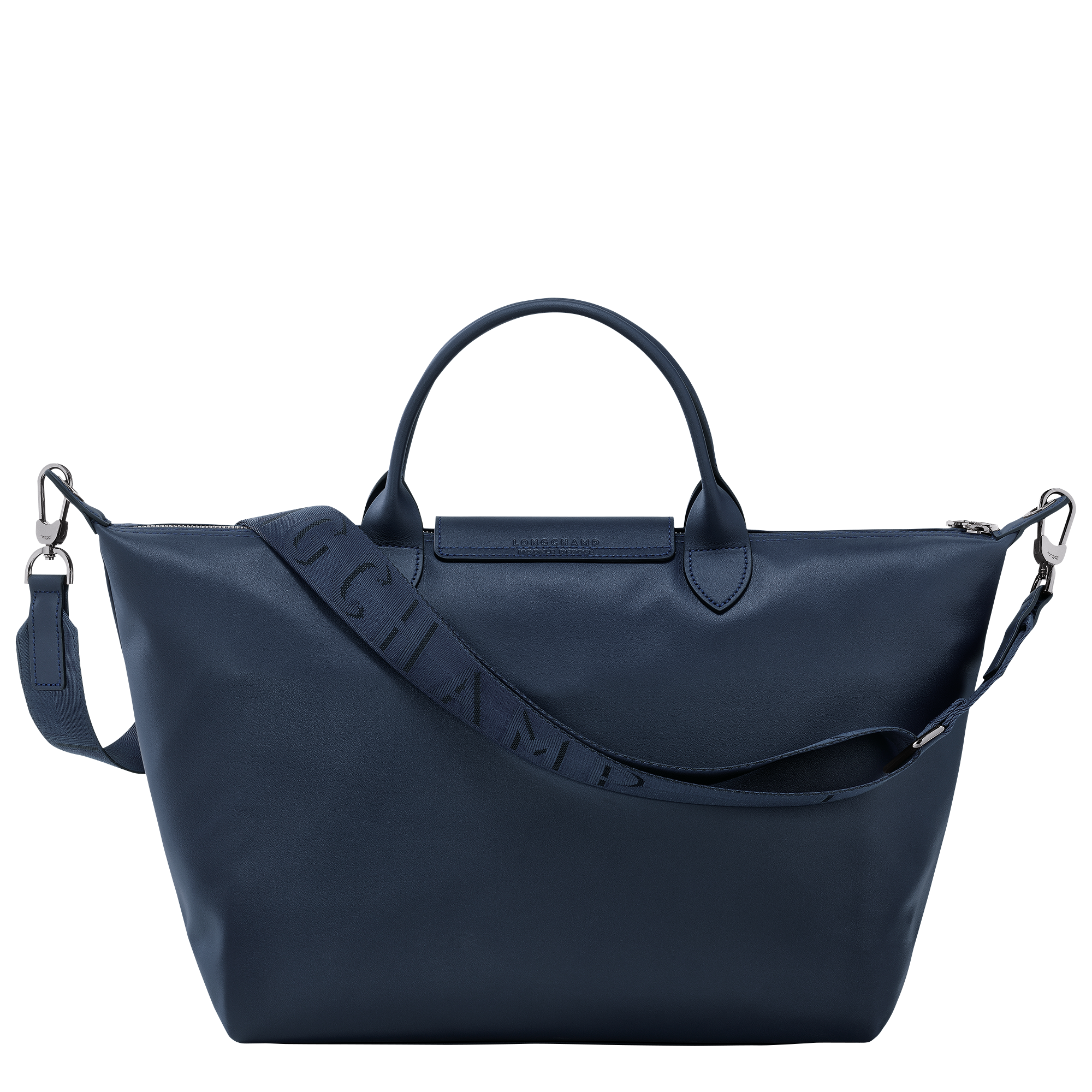 Longchamp le pliage leather sale