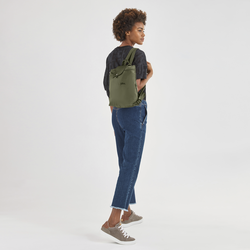 Le Pliage Green M Backpack , Forest - Recycled canvas