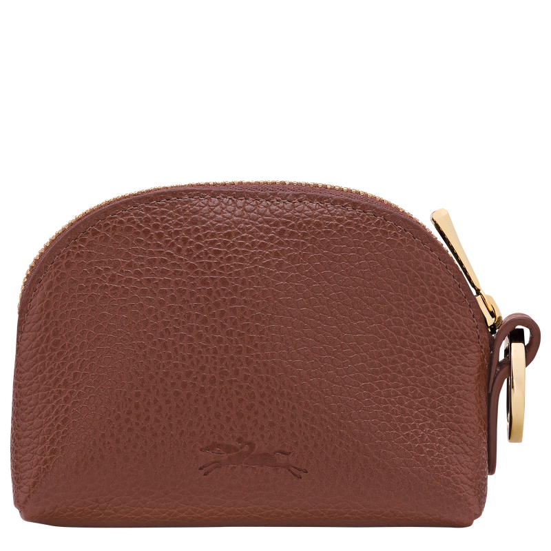 Portamonete Le Foulonn&eacute; , Pelle - Caffe  - View 2 of  2