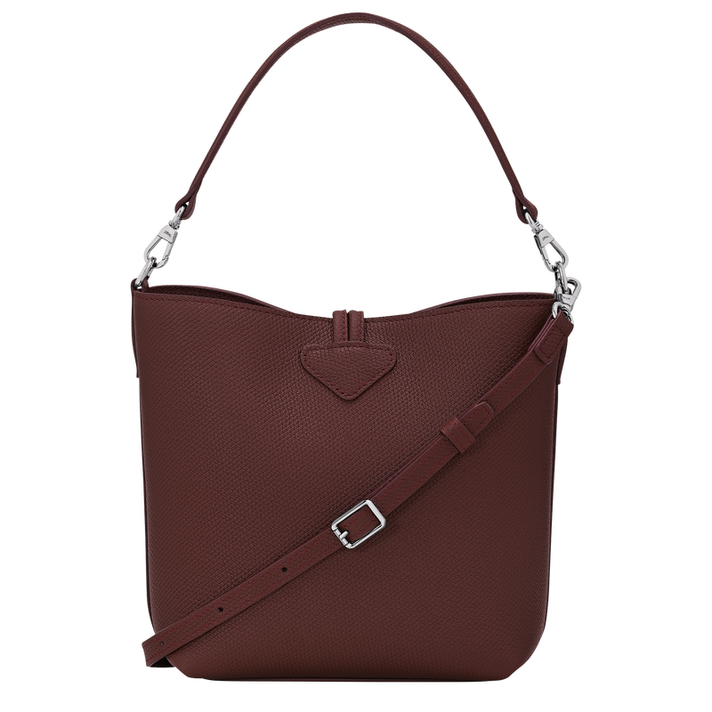 Le Roseau Bolso saco XS , Cuero - Burdeos  - Vista 3 de 5