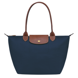 Le Pliage Original Bolso de hombro M , Lona reciclada - Azul Marino