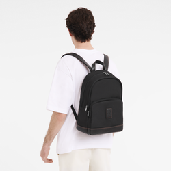 Boxford Backpack , Black - Recycled canvas