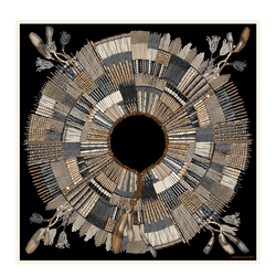 Collier Massaï - Silk scarf Silk scarf