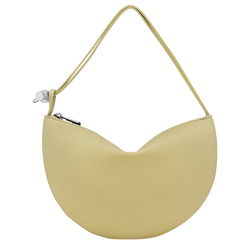 Le Roseau S Clutch , Pistachio - Leather