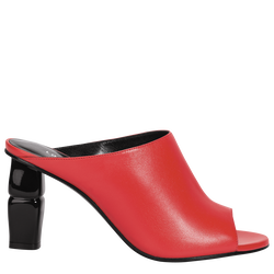 Pantoletten mit Absatz