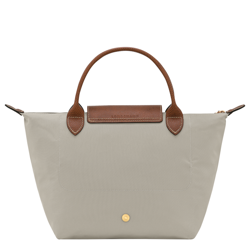 Borsa con manico S Le Pliage Original , Tela riciclata - Grigio Verde  - View 4 of  7