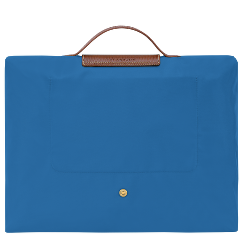 Le Pliage Original S Briefcase , Cobalt - Recycled canvas - View 4 of 6