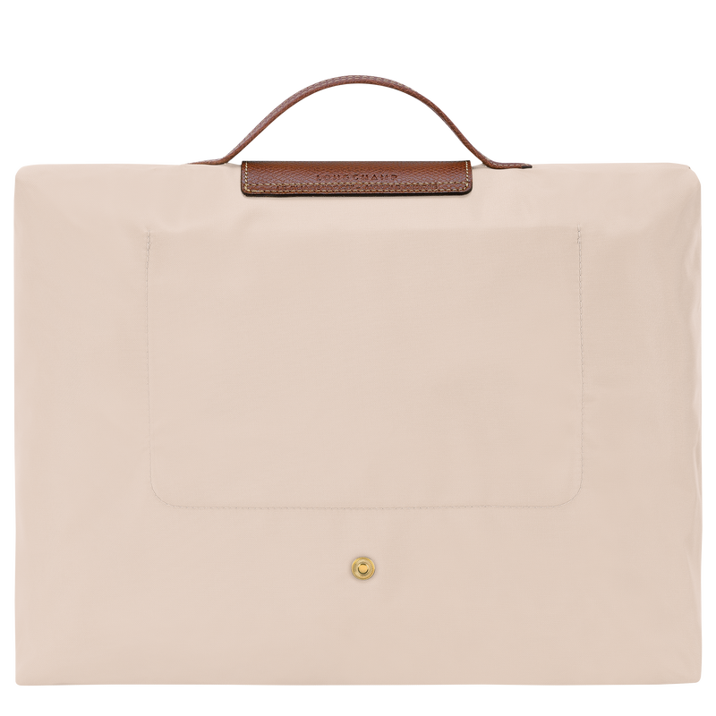 Le Pliage 原創系列 公事包 S , 白紙色 - 再生帆布  - 查看 4 6