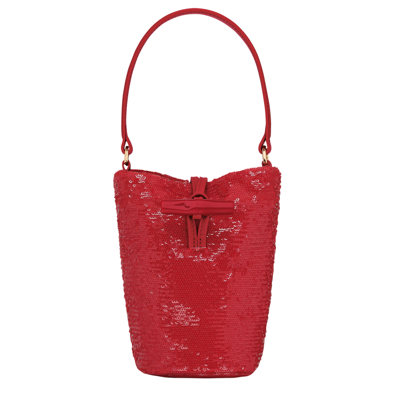 Borsa con manico XS Le Roseau , Tela - Rosso  - View 1 of  4