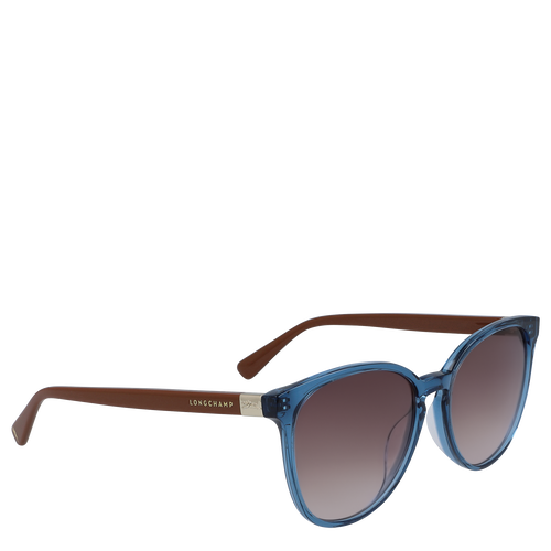 Lunettes de soleil, Bleu Pétrole/Brique - Vue 2 de 3 Lunettes de soleil, Bleu Pétrole/Brique, hi-res - Vue 2 de 3