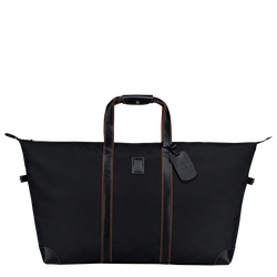 Boxford L Travel bag , Black - Recycled canvas