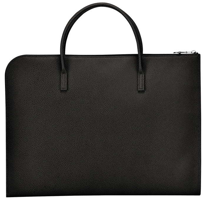 Briefcase S Le Foulonné Black (L2115021047) | Longchamp US
