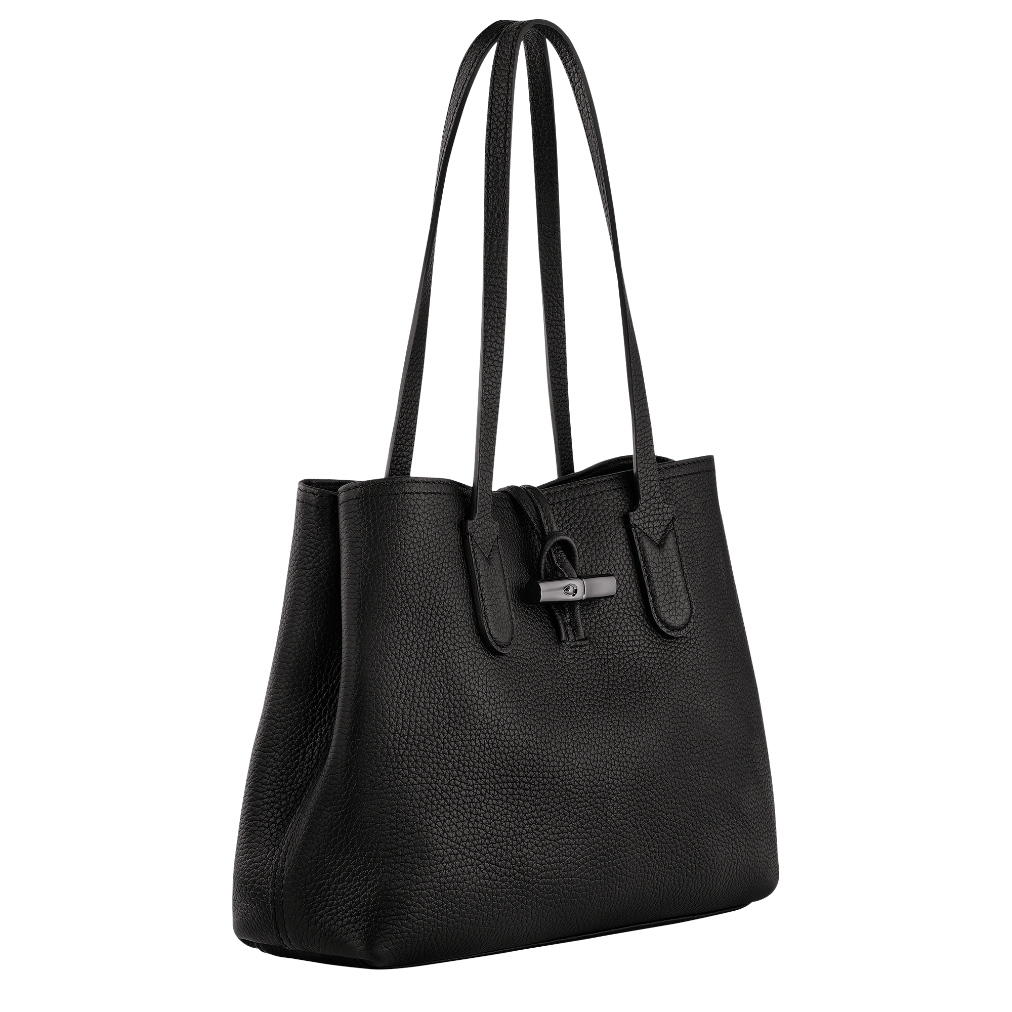 Shop Longchamp Medium Roseau Essential Leather Tote