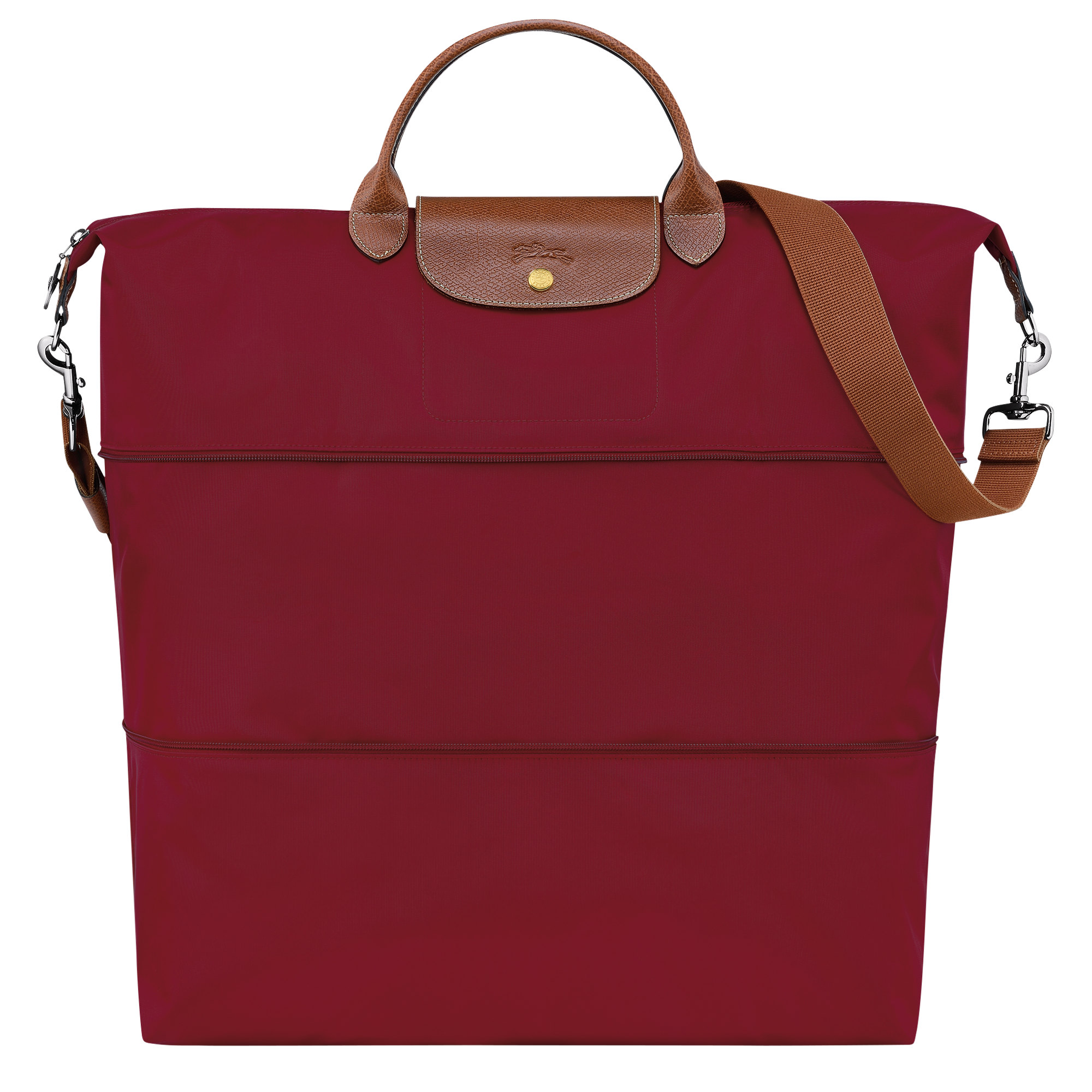 Le Pliage Original Erweiterbare Reisetasche, Rot