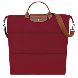 Le Pliage Original Travel bag expandable , Red - Recycled canvas