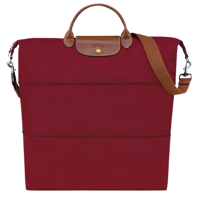 Le Pliage Original Travel bag expandable, Red