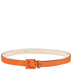 Le Roseau Essential Cinturón de mujer , Cuero - Naranja