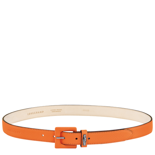 Roseau Essential Ladies' belt , Orange - Leather - View 1 of  2