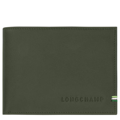 Longchamp sur Seine Cartera , Cuero - Caqui