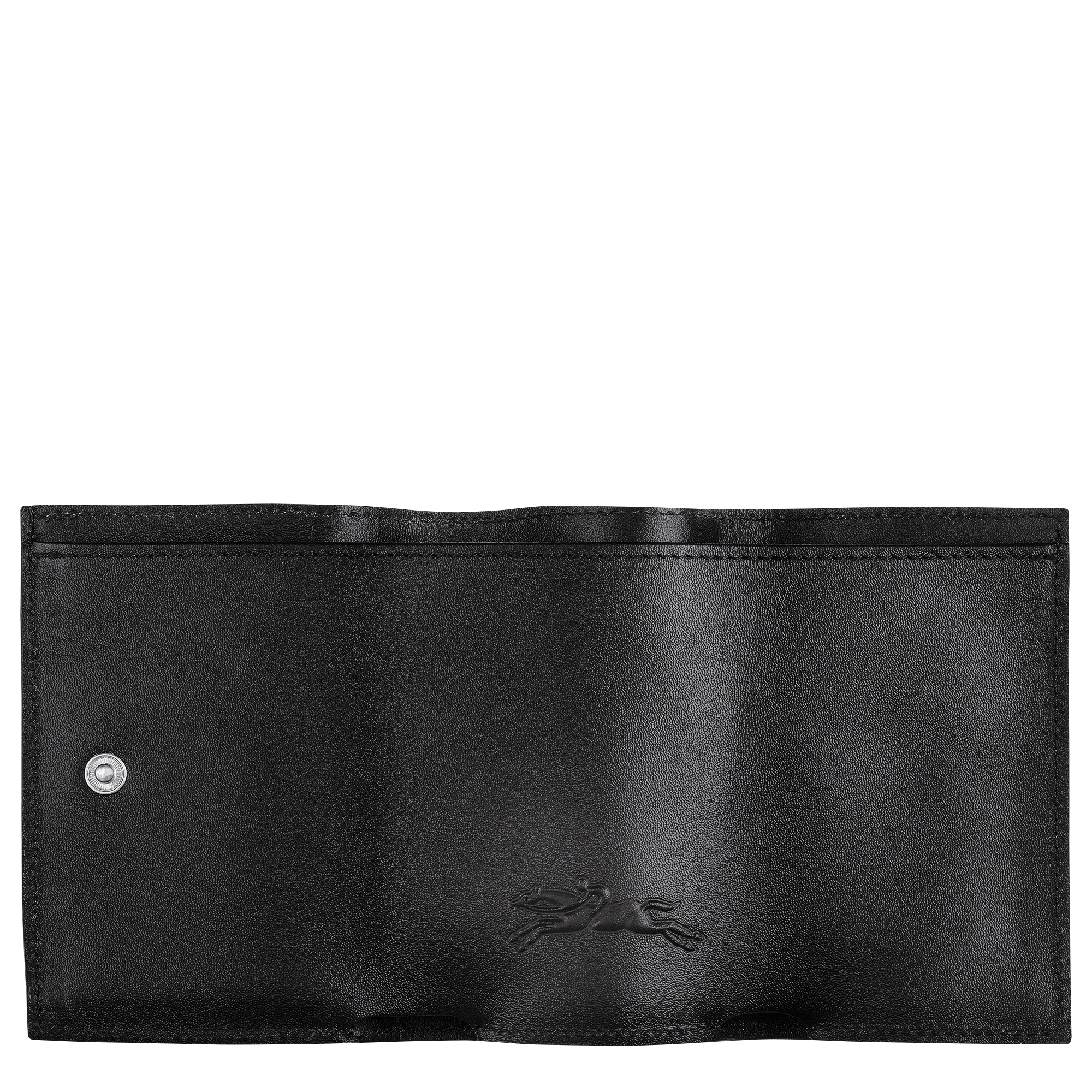 longchamp black wallet