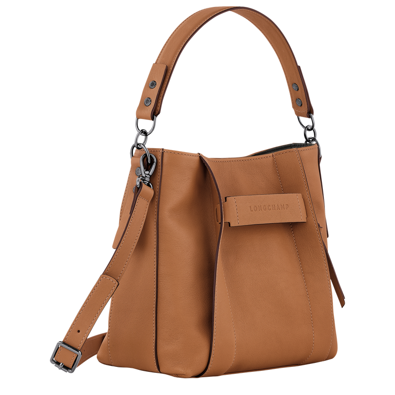 Longchamp 3D S Crossbody bag , Natural - Leather  - View 3 of  6