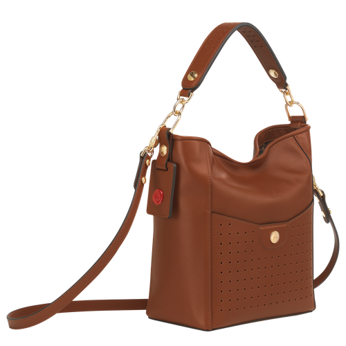Shoulder bag S Mademoiselle Longchamp Cognac (10080883504) | Longchamp US