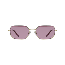 Sunglasses , Gold/Pink - Metal