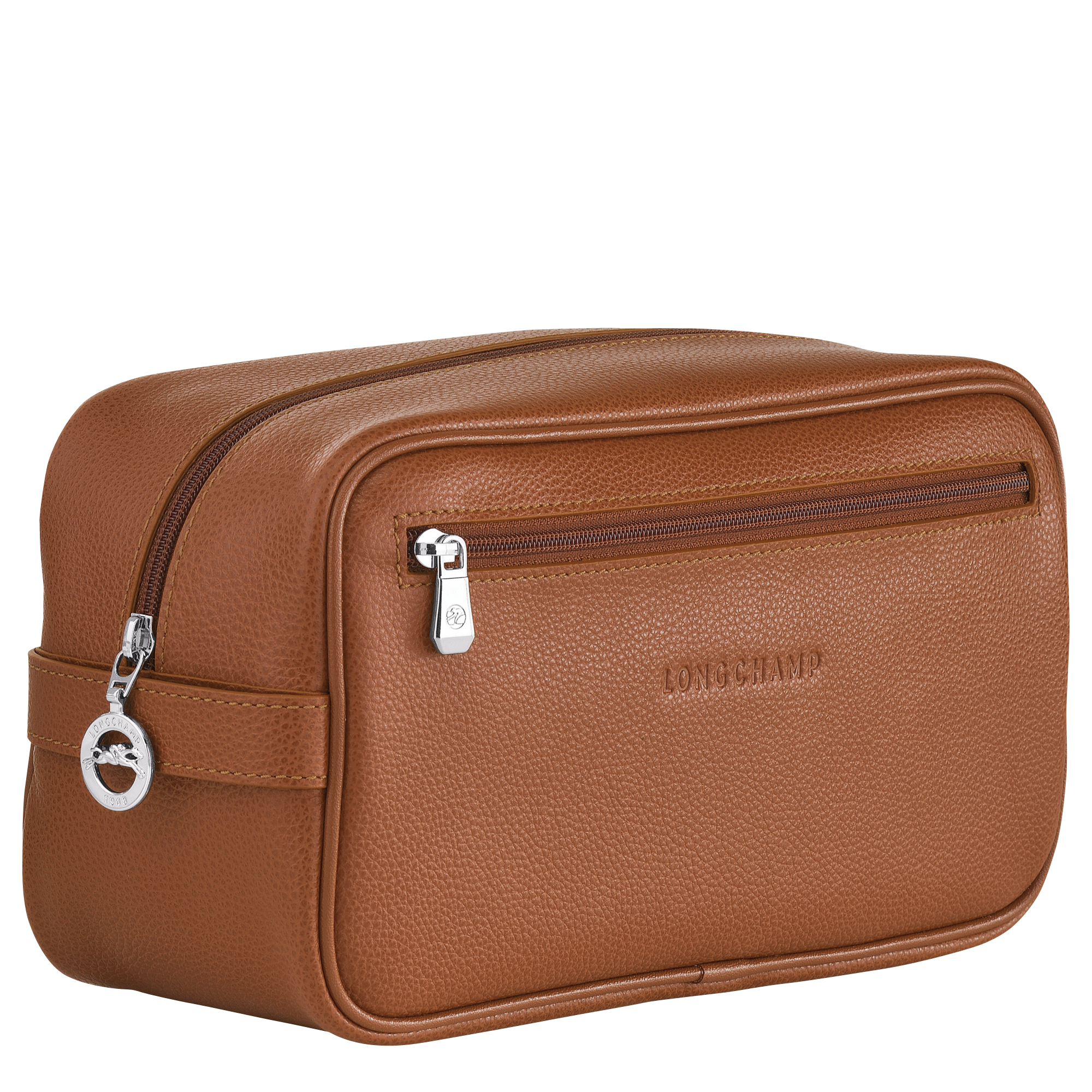 Le Foulonn&eacute; Toiletry case, Caramel
