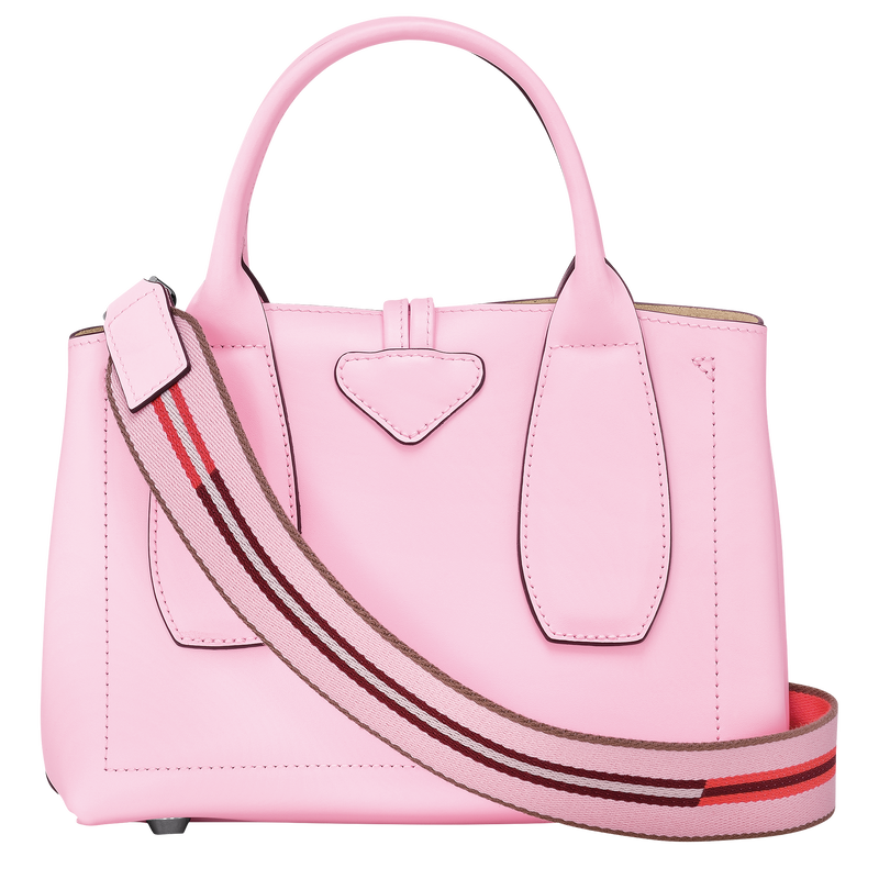 Roseau S Handbag , Pink - Leather  - View 4 of  7