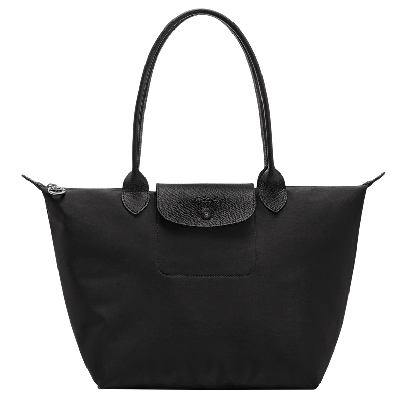 Le Pliage One 肩揹袋 M , 黑色 - 再生帆布  - 查看 1 8