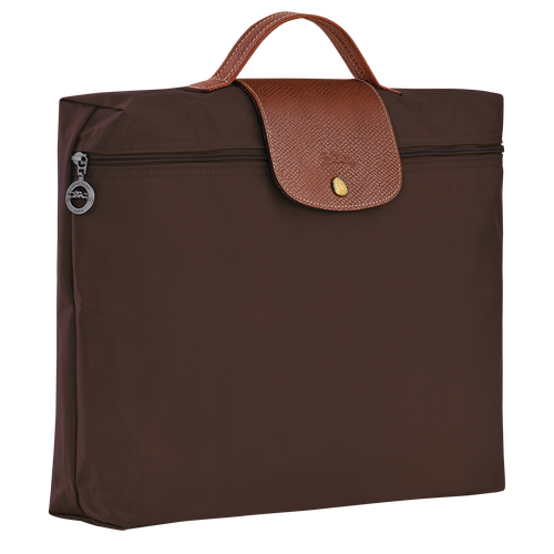 Le Pliage Original S Briefcase , Ebony - Recycled canvas - View 3 of  5