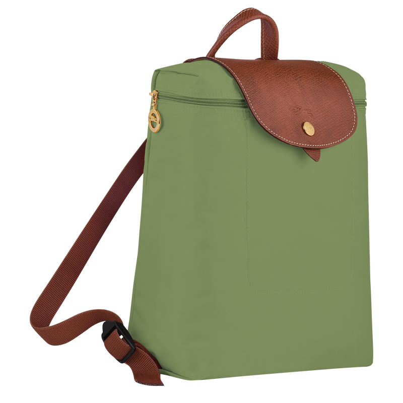 Rucksack M Le Pliage Original , Recyceltes Canvas - Flechte  - Ansicht 2 von 5