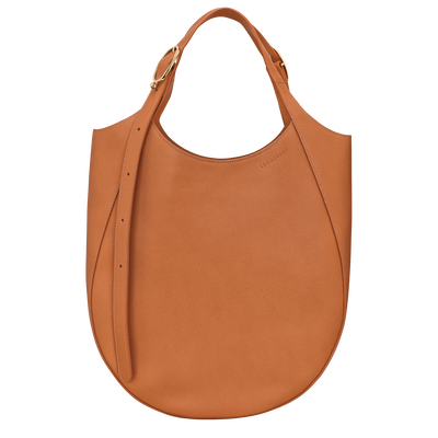 Le Foulonné XL Tote bag , Amber - Leather