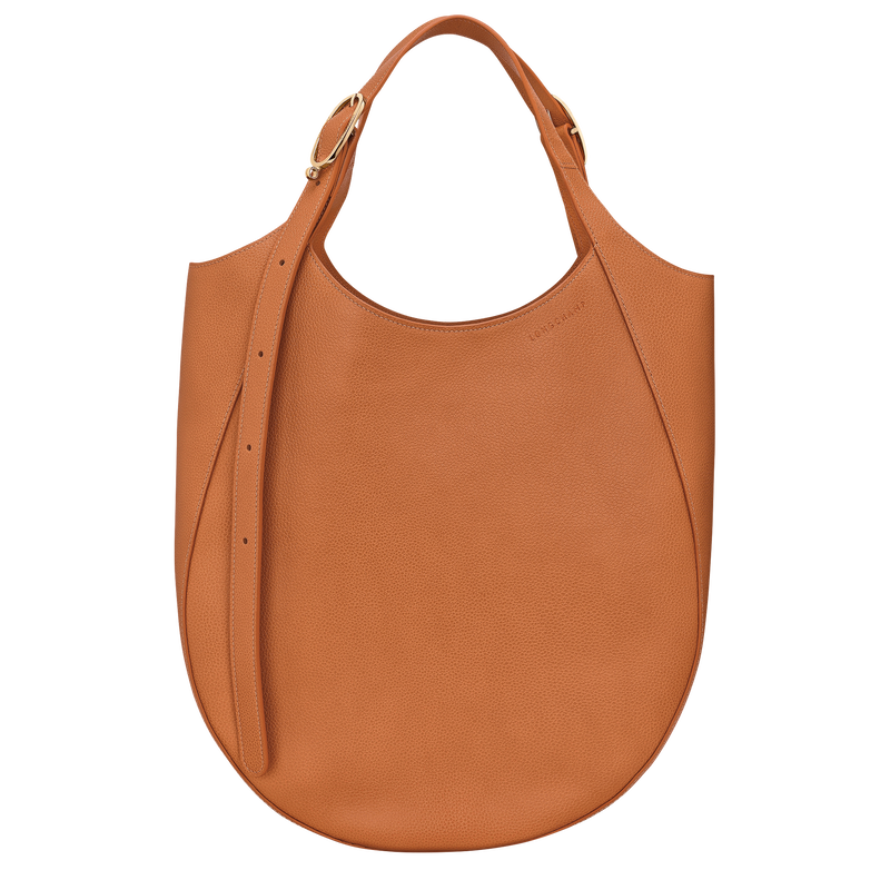 Le Foulonné XL Tote bag , Amber - Leather  - View 1 of  6
