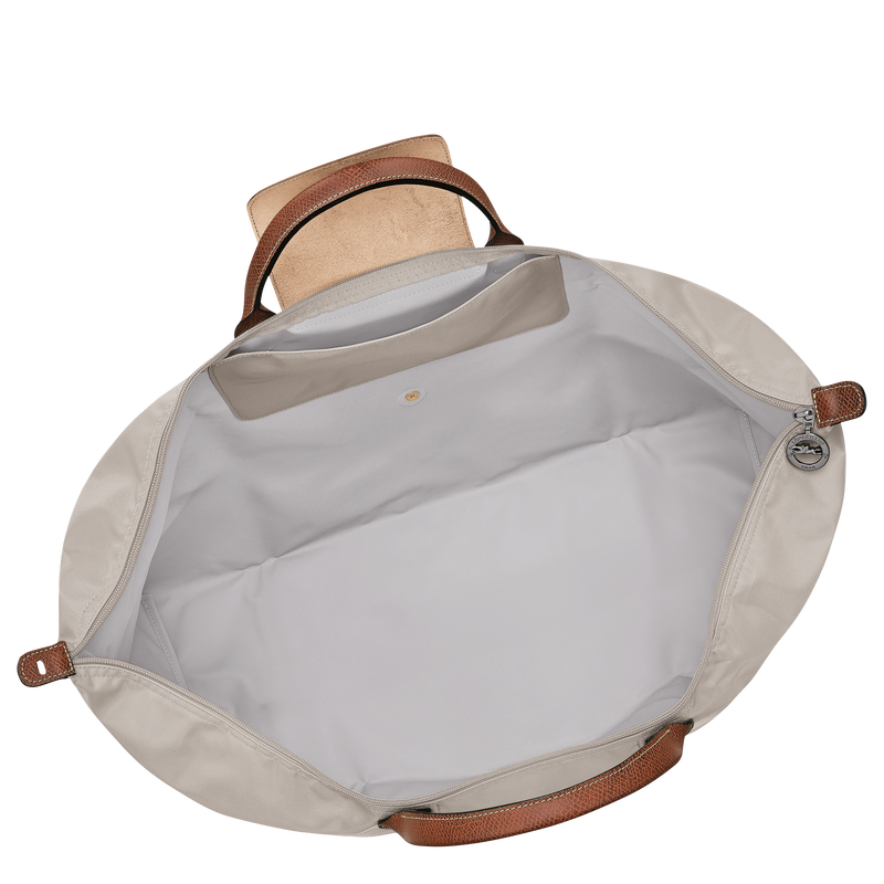Le Pliage Original XL Travel bag , Pebble - Recycled canvas  - View 4 of 6