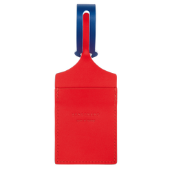 LGP Travel Luggage tag , Red - Leather