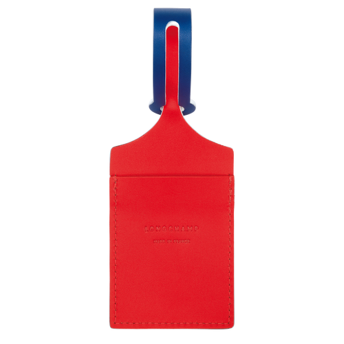 LGP Travel Luggage tag , Red - Leather - View 2 of  2