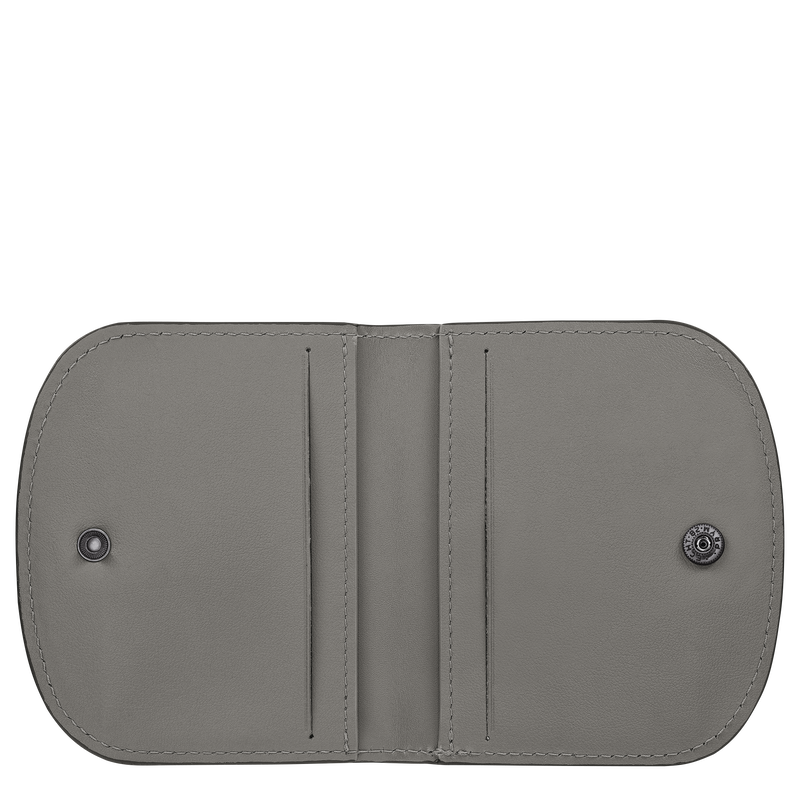 Le Pliage Xtra Card holder , Turtledove - Leather  - View 2 of  3