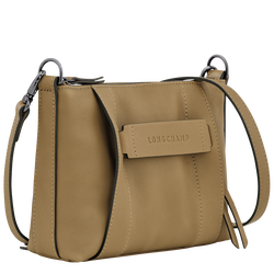 Longchamp 3D Crossbody bag S, Tobacco