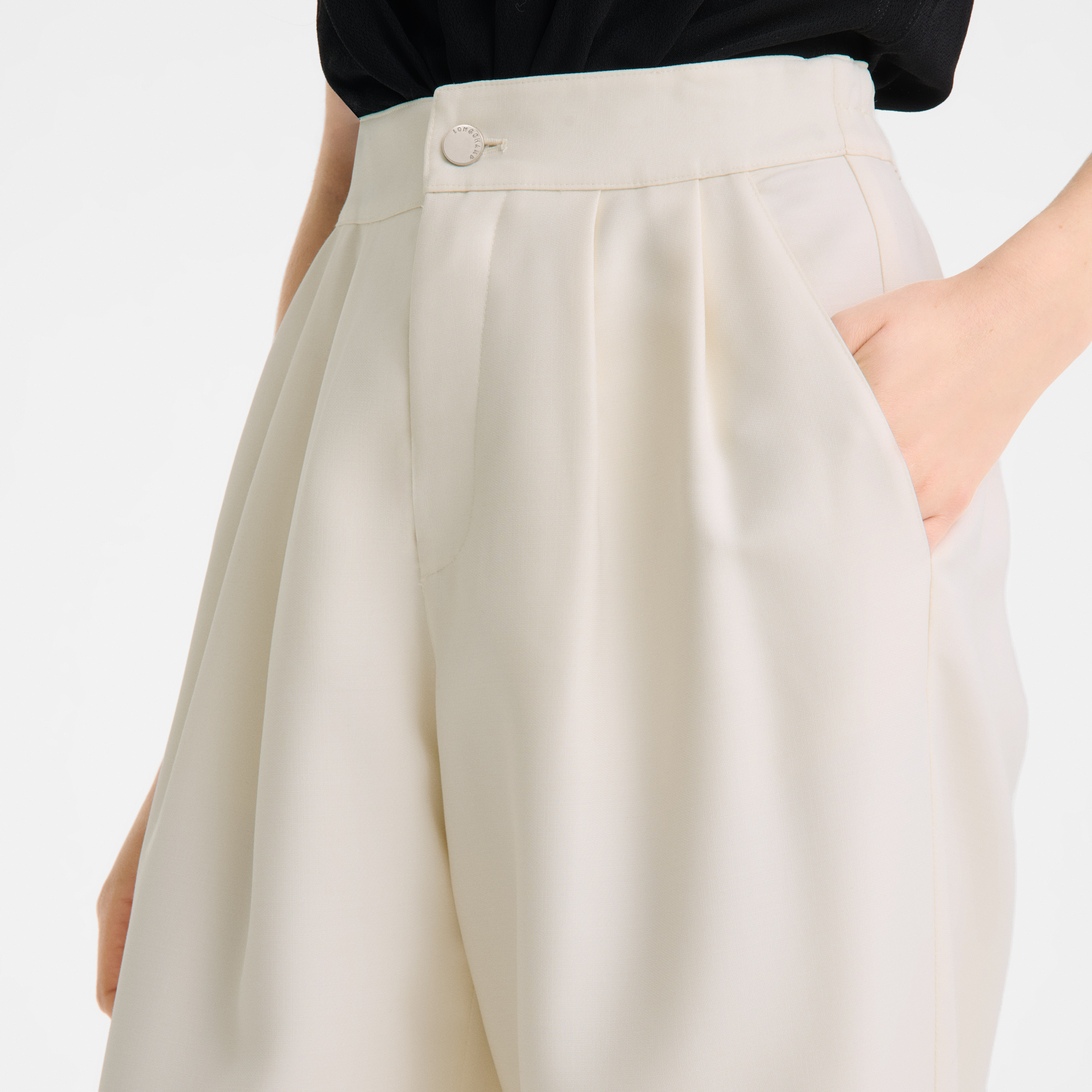 null Trousers, Ivory