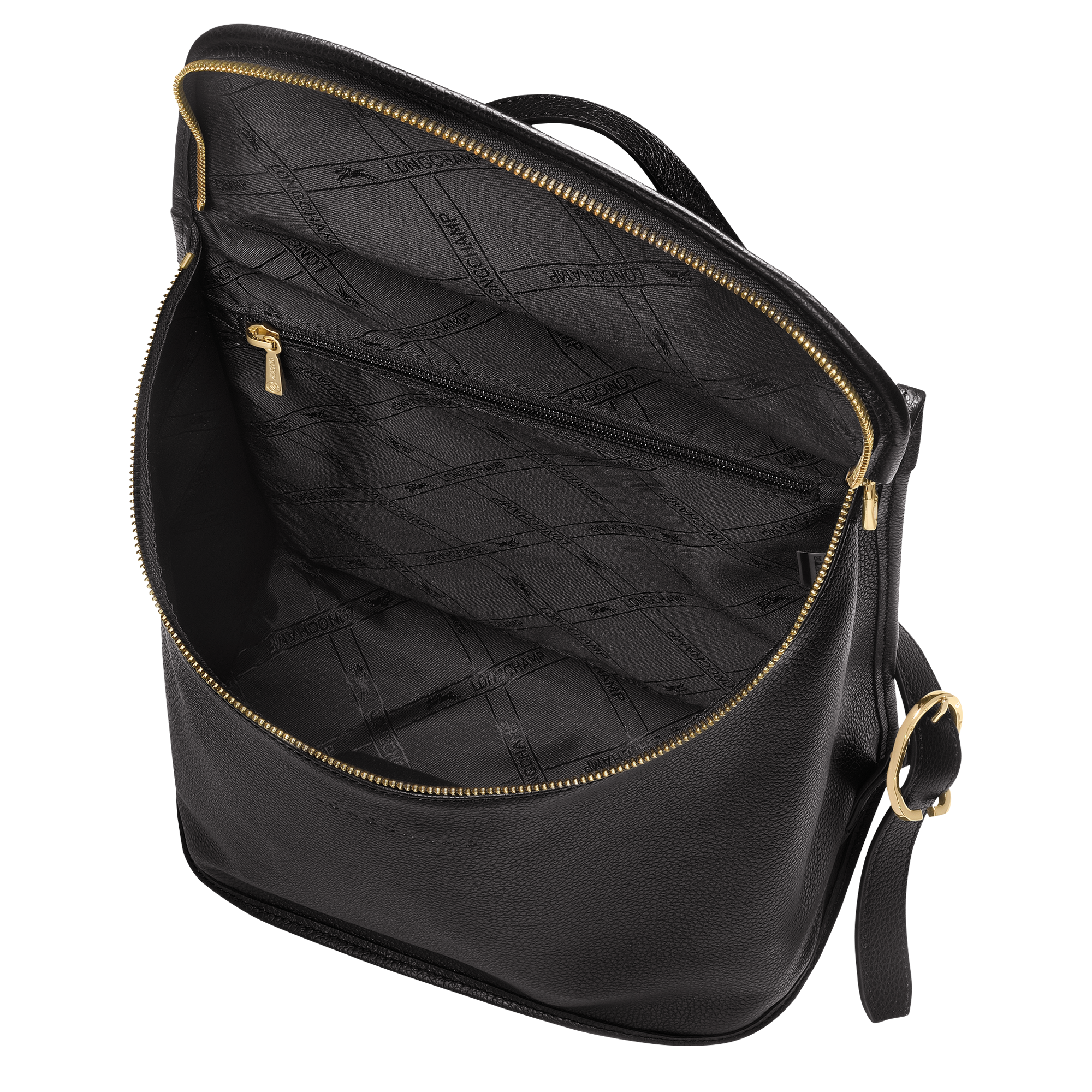 Le Foulonné Backpack, Black