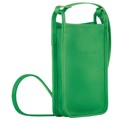 Le Foulonné Mobiltelefon-Etui mit Lederbändchen, Rasen