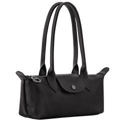 Le Pliage Xtra M Shoulder bag , Black - Leather