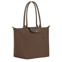Le Pliage Green L Tote bag , Terra - Recycled canvas
