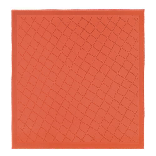 Schal Le Roseau , Seidenmischung  - Orange - Ansicht 1 von 2