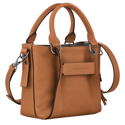 Longchamp 3D Borsa con manico S,  Naturale
