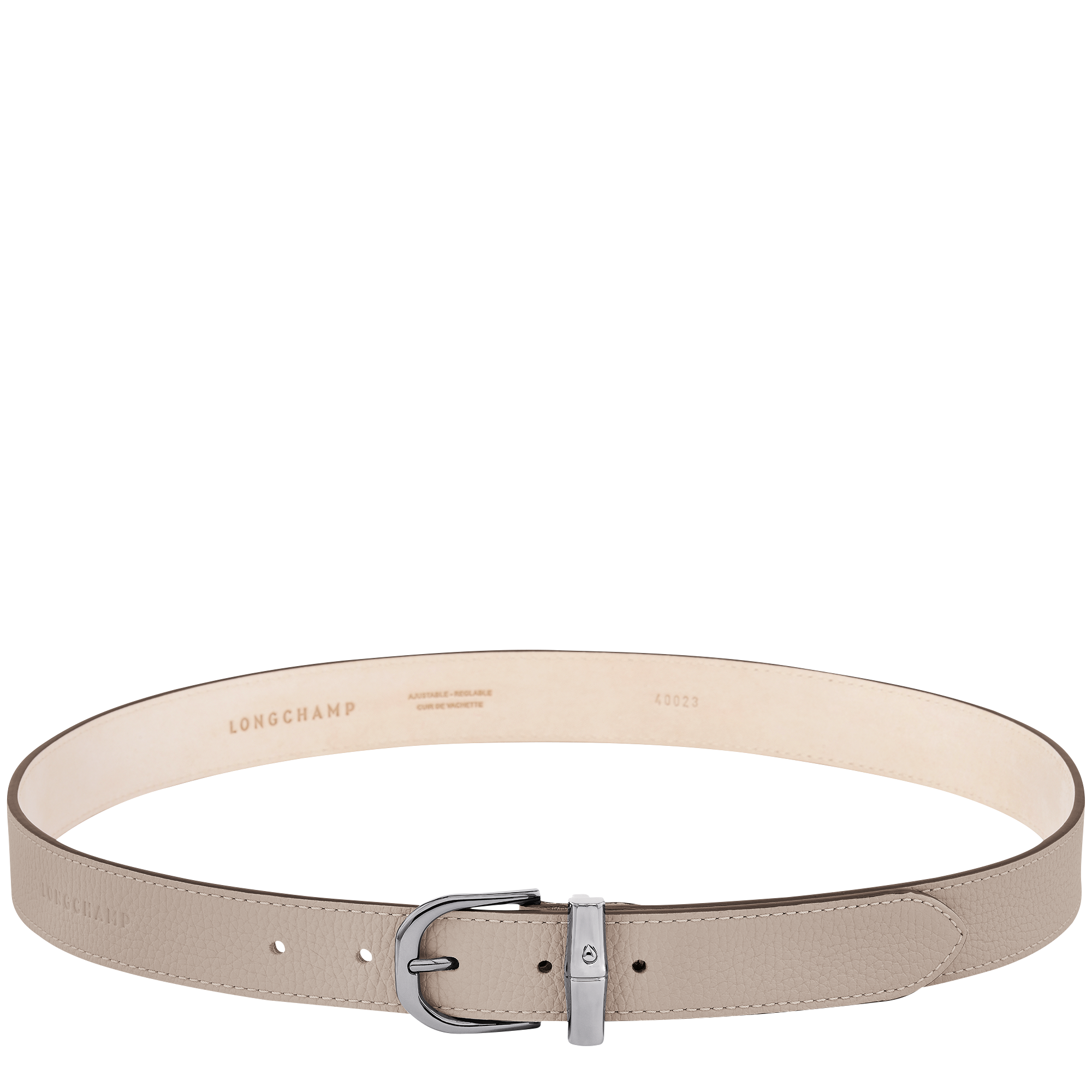 Le Roseau Essential Ladies' belt Clay Leather Longchamp US