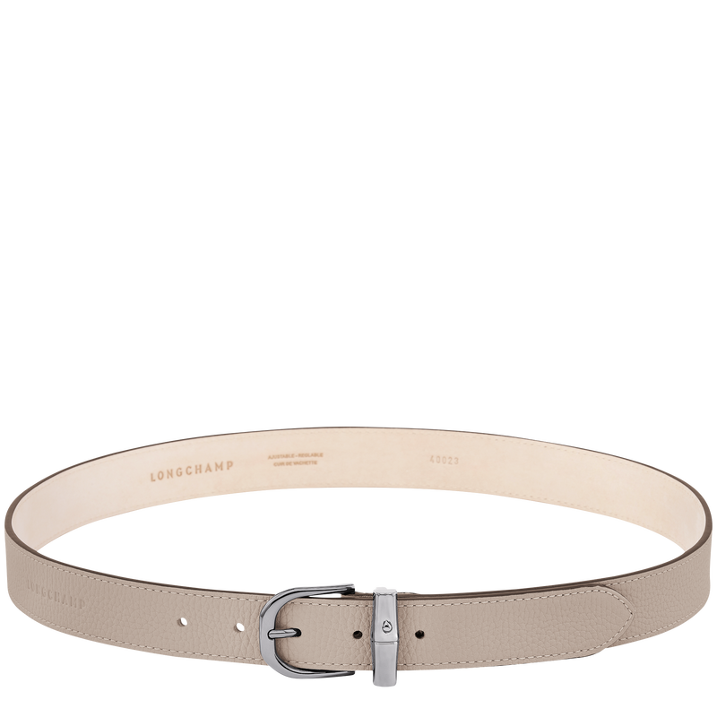 Ceinture femme Le Roseau Essential , Cuir - Argile  - Vue 1 de 2