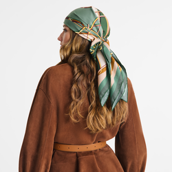 A toute Allure Silk scarf 90 , Oregano - OTHER