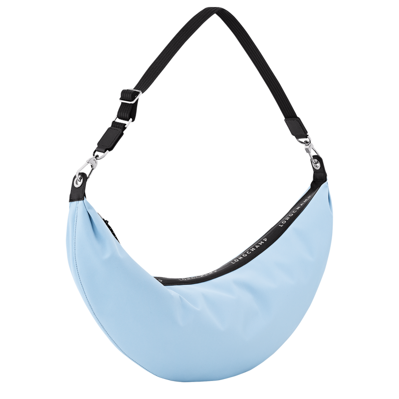 Le Pliage Energy XL Crossbody bag , Sky Blue - Canvas  - View 3 of 7